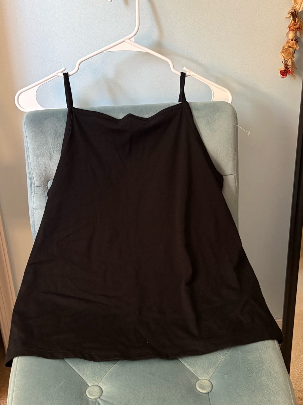 Old Navy Black Spaghetti Strap Tank Top